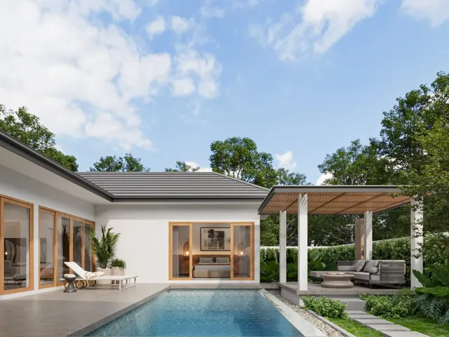 Вилла с 3 спальнями в Ruecha Villa, Кхао Лак