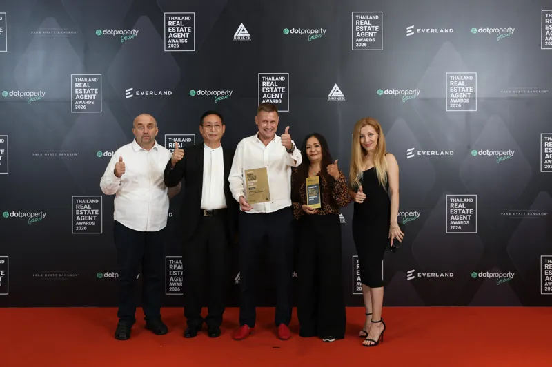 CMP Group на Thailand Real Estate Agent Awards 2026, The Best Agent in Overseas Property Sales