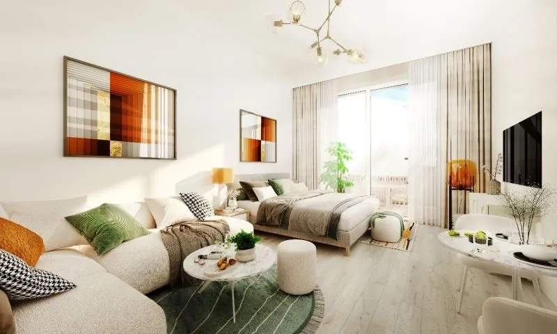 Студия 40 м² — Дубай — фото 3