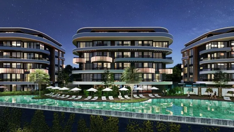 2-комнатная квартира 60 м² — Аланья — фото 4