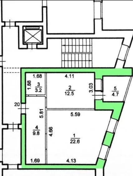 1-комнатная квартира 48 м² — Тюмень — фото 4