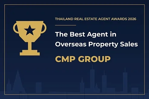 CMP Group стала лучшим агентством по продажам зарубежной недвижимости на Thailand Real Estate Agent Awards 2026